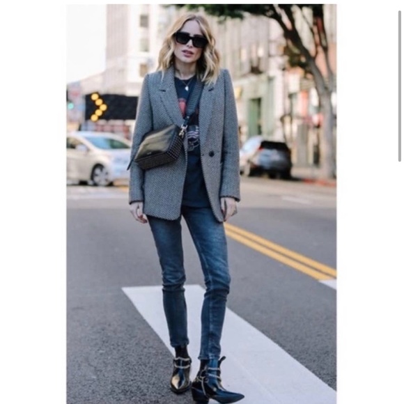 Anine Bing Fishbone Blazer - Picture 4 of 12